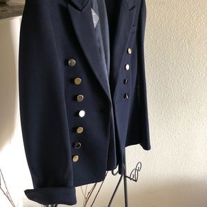 Navy Double Breast Jacket/Blazer